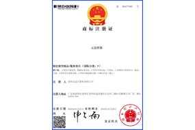 乂迅智算商标证书